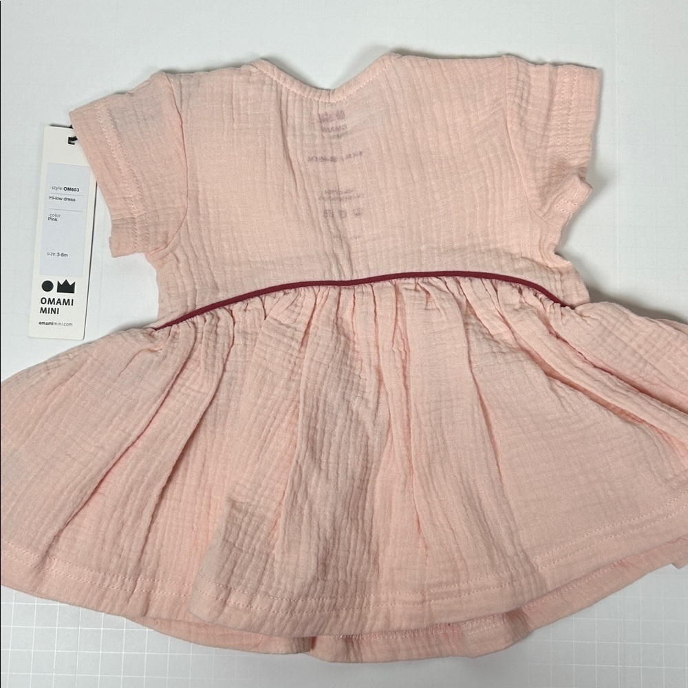 Omamimini Pink Hi-Low Dress - Picture 2 of 7